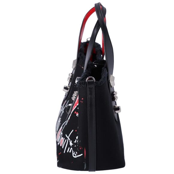 Christian Louboutin Frangibus Small Tote Bag Black - Picture 2 of 7